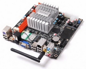 Zotac NM10-DTX WiFi board